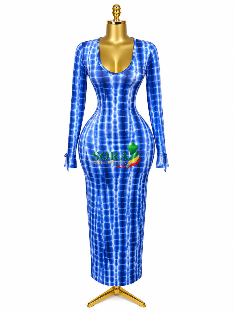 Robe Moulante Manche Longue