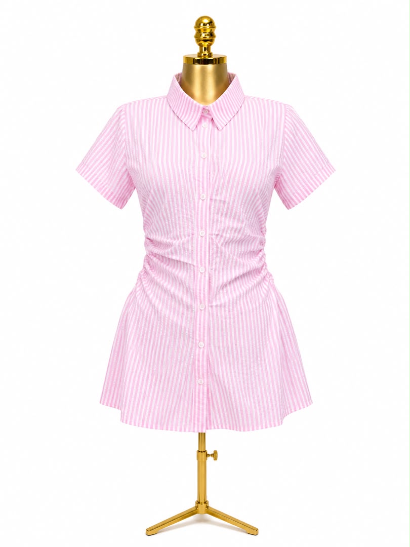 Robe Courte en chemise