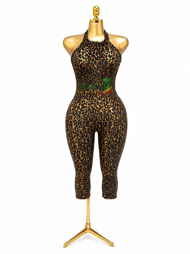 Combinaison Leopard Dos Nue