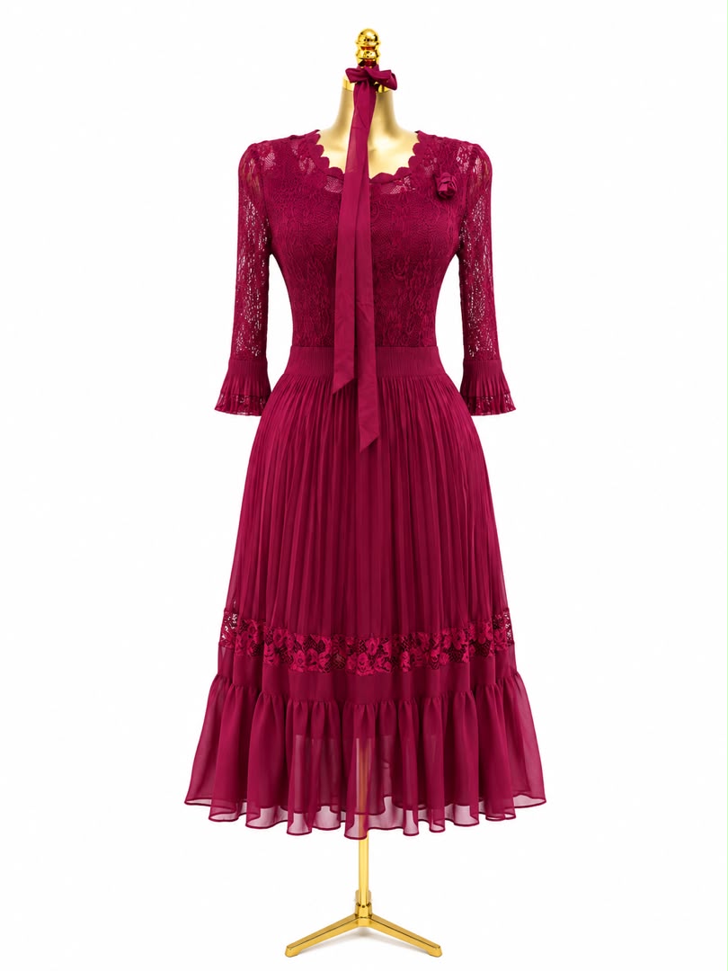 Robe grande dame